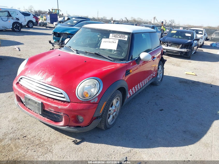 WMWSU3C5XCT185843 2012 Mini Cooper 1.6 red