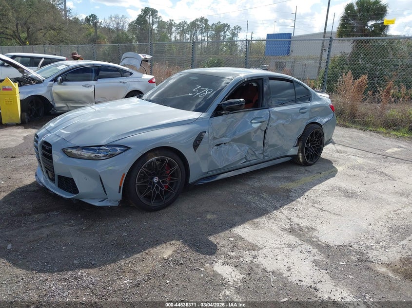 Vin: wbs43ay07nfm25781, lot: 45033195, bmw m3 competition xdrive 20222