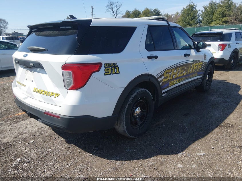 Vin: 1fm5k8ab6mgc00890, lot: 45033261, ford police interceptor 20214