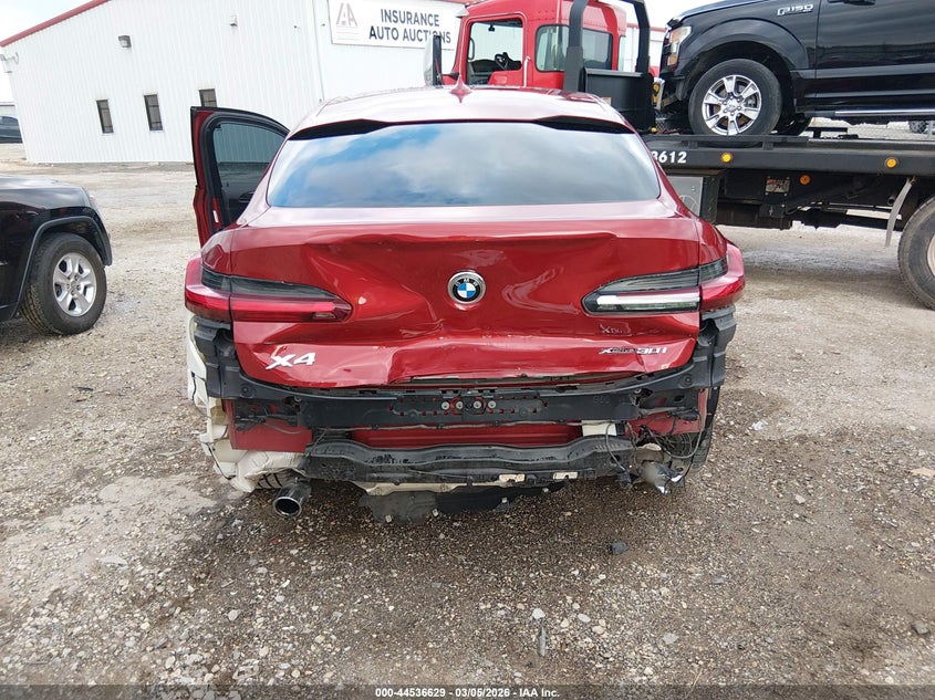 2020 BMW X4 xDrive30I VIN: 5UX2V1C0XLLE67233 Lot: 44536629
