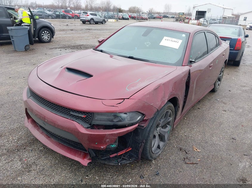 Vin: 2c3cdxhg6jh263414, lot: 45033704, dodge charger sxt plus rwd 20182