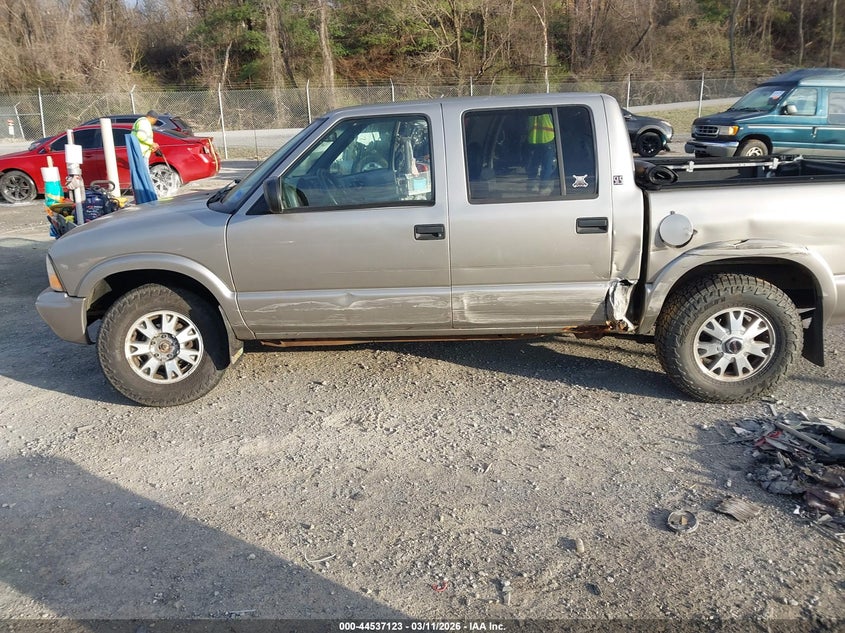 2002 GMC Sonoma Sls VIN: 1GTDT13W32K115102 Lot: 44537123