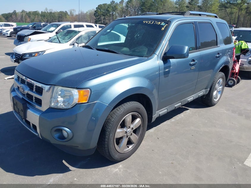 Vin: 1fmcu9eg7ckb88225, lot: 45034010, ford escape limited 20122