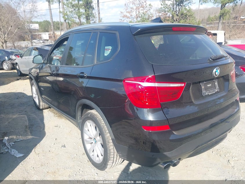 2015 BMW X3 auction photo 3