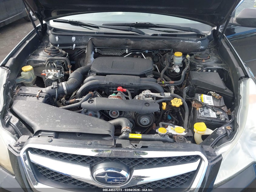 2012 Subaru LEGACY 2.5 2.5I Premium black Lot 111044537273 Vin 4S3BMBC61C3022424