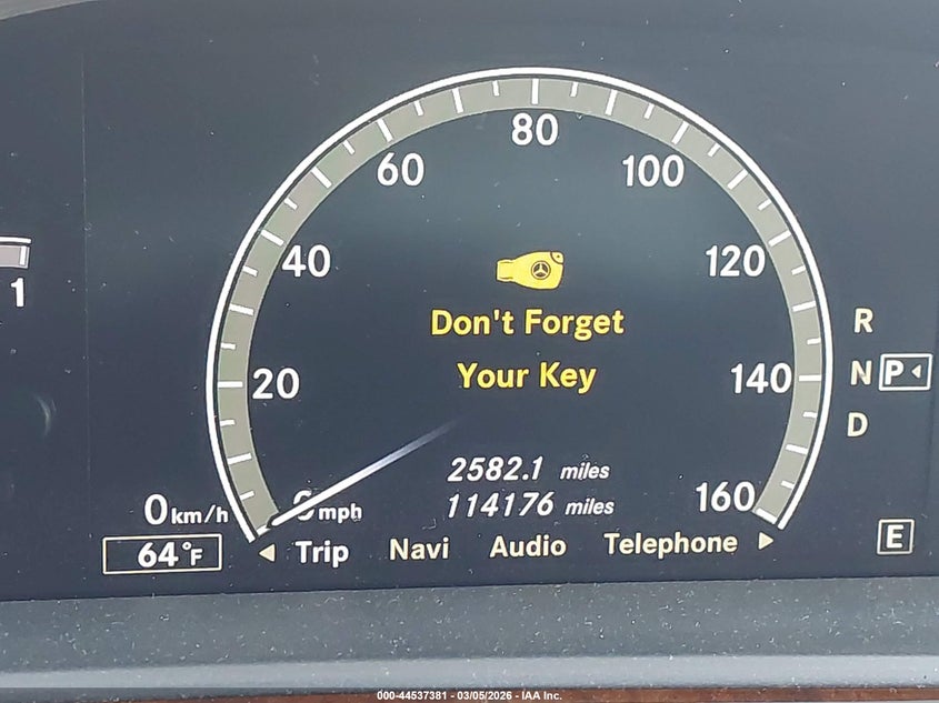 2012 Mercedes-Benz S 550 VIN: WDDNG7DB2CA421504 Lot: 44537381