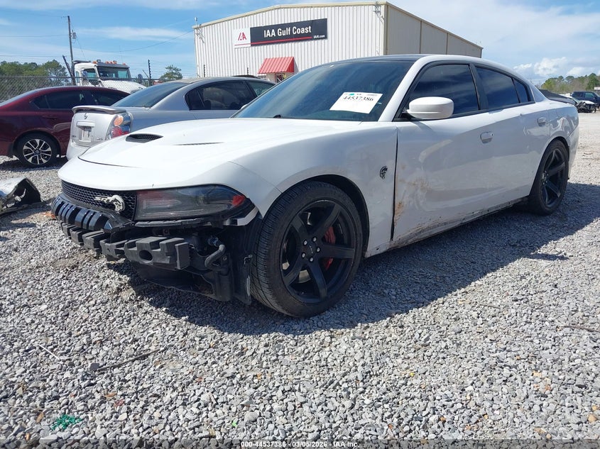 Vin: 2c3cdxl91jh232001, lot: 45034209, dodge charger srt hellcat rwd 20182