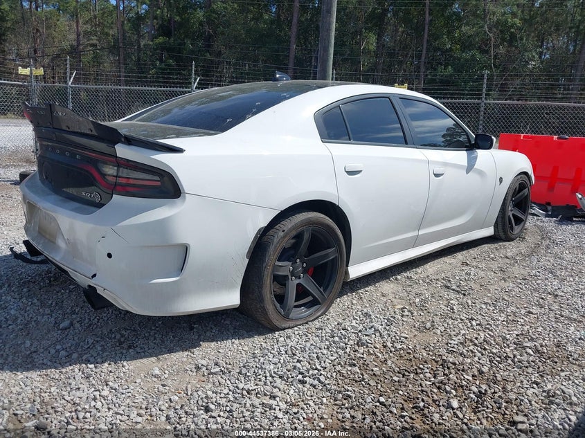 Vin: 2c3cdxl91jh232001, lot: 45034209, dodge charger srt hellcat rwd 20184