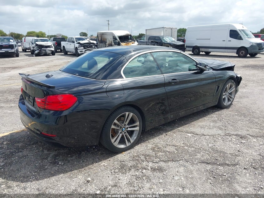 Vin: wba4u7c50h5h19463, lot: 45034306, bmw 430i 20174