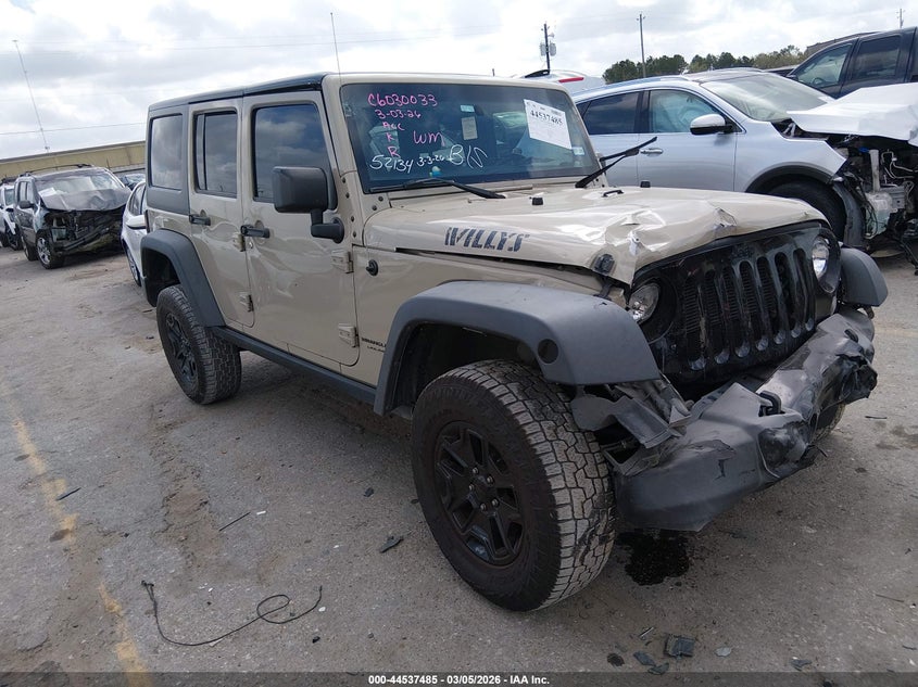 2018 Jeep Wrangler Jk Unlimited Willy Wheeler 4X4