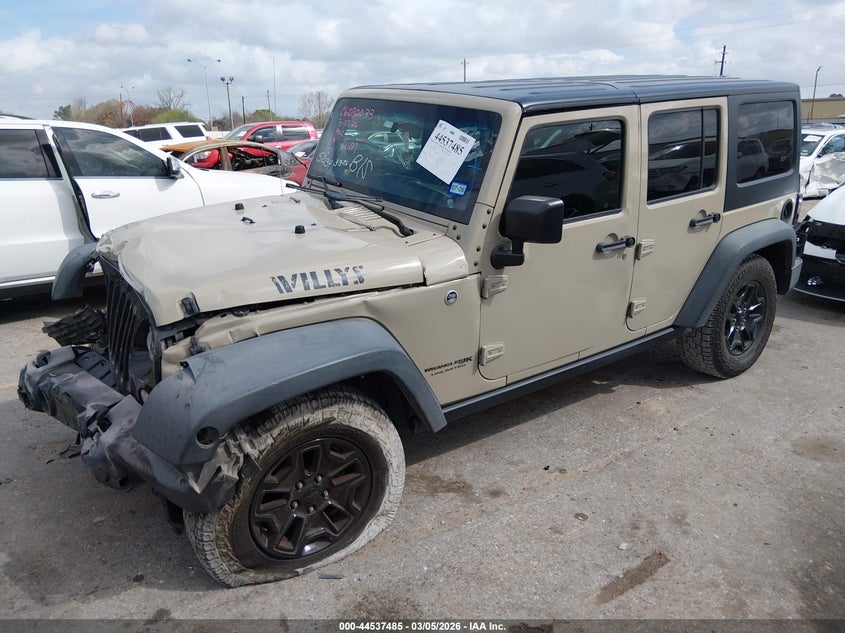 2018 Jeep Wrangler Jk Unlimited Willy Wheeler 4X4