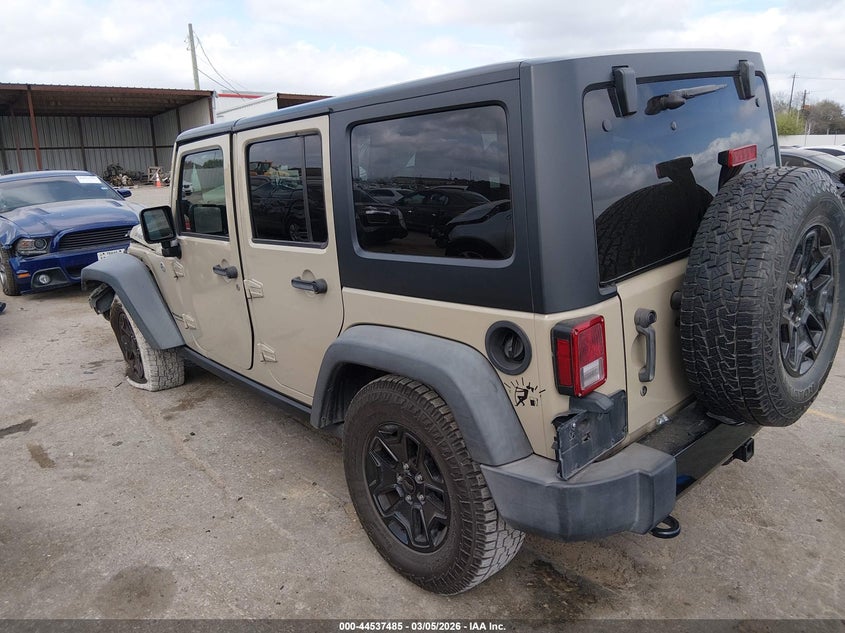 2018 Jeep Wrangler Jk Unlimited Willy Wheeler 4X4