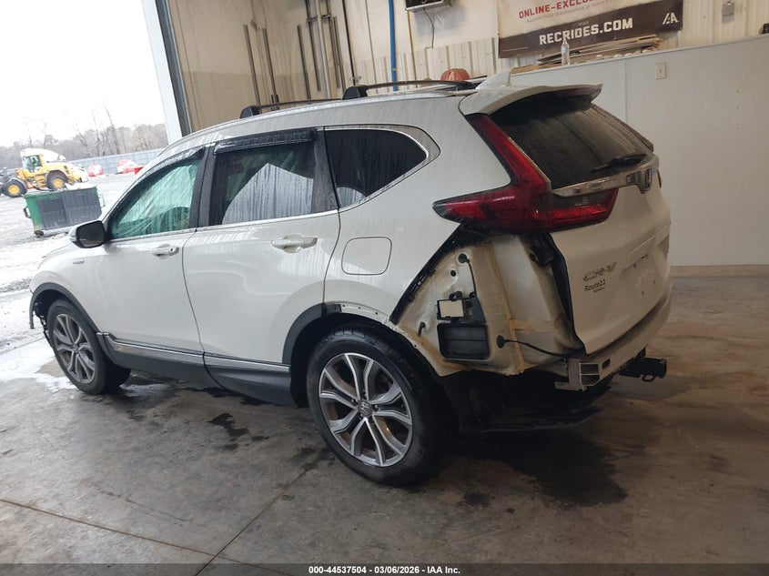 VIN 7FART6H99ME027844 2021 HONDA CR-V HYBRID TOURING