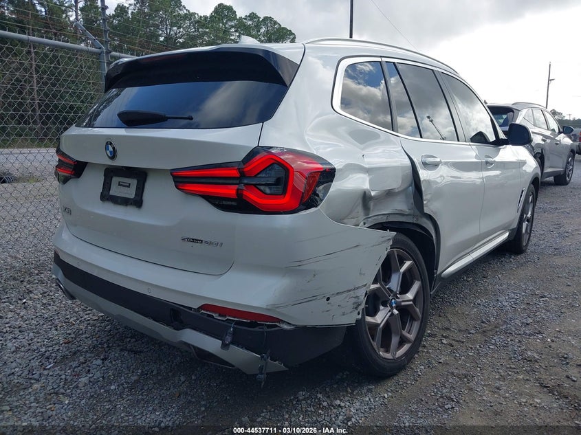 2022 BMW X3 Sdrive30I