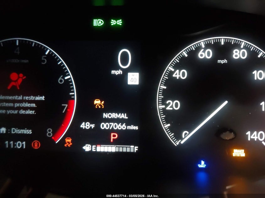 2025 Honda Hr-V Awd Sport VIN: 3CZRZ2H55SM782119 Lot: 44537714