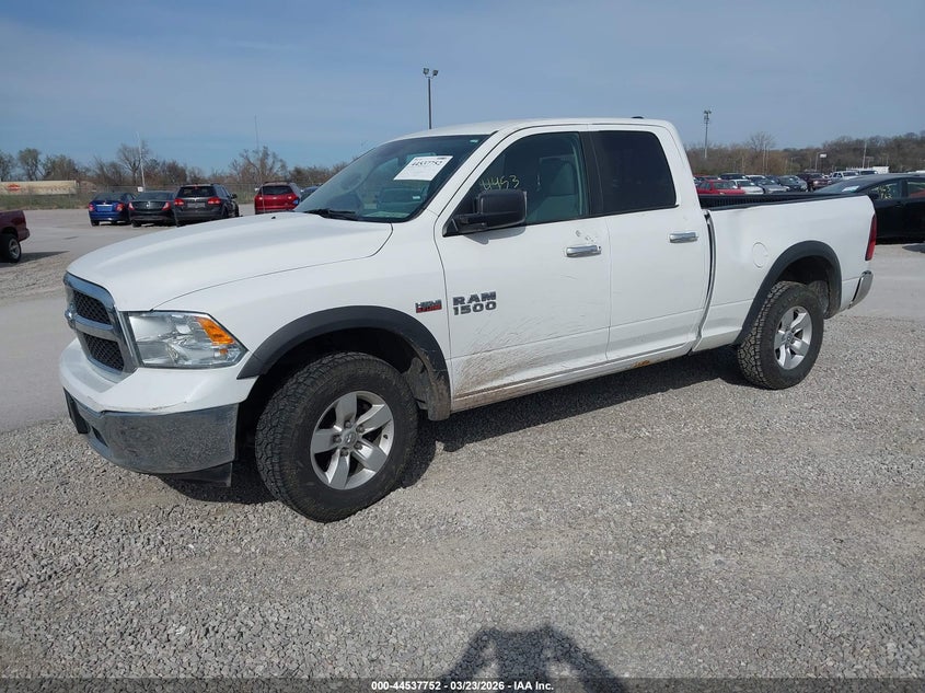 Vin: 1c6rr7gtxhs552280, lot: 45034575, ram 1500 slt  4x4 6'4 box 20172