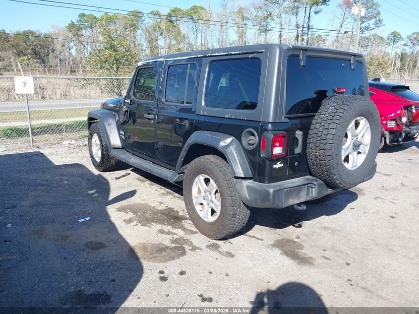 2018 Jeep Wrangler Unlimited Sport S 4X4