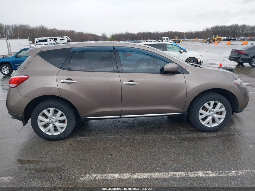 2011 Nissan Murano S VIN: JN8AZ1MW9BW157819 Lot: 44538123