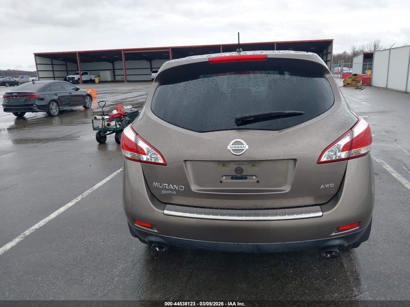 2011 Nissan Murano S VIN: JN8AZ1MW9BW157819 Lot: 44538123