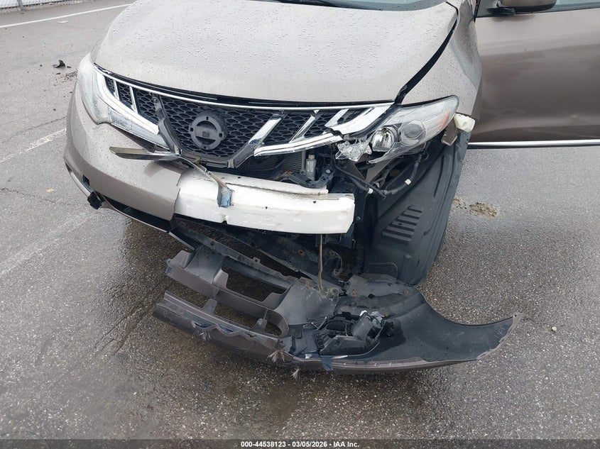 2011 Nissan Murano S VIN: JN8AZ1MW9BW157819 Lot: 44538123