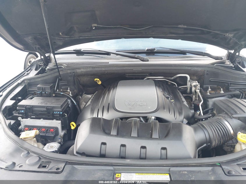 1C4SDHDTXCC260120 2012 Dodge Durango 5.7 Crew black