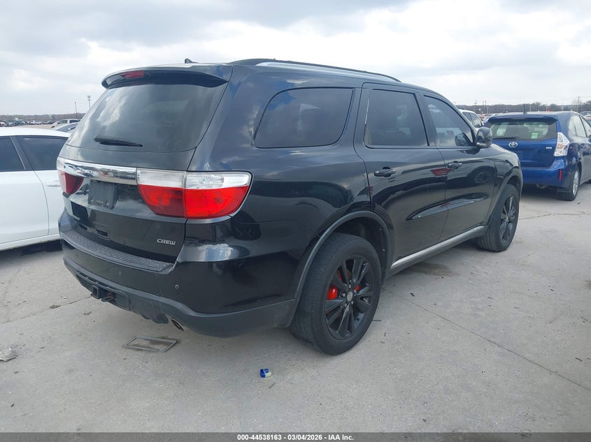 Vin: 1c4sdhdtxcc260120, lot: 45034986, dodge durango crew 20124