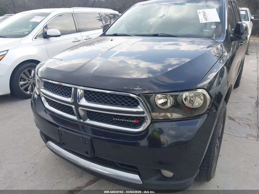 2012 Dodge Durango 5.7 Crew black Lot 111044538163 Vin 1C4SDHDTXCC260120