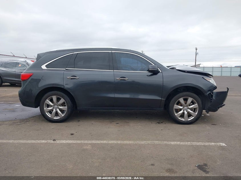 2015 Acura Mdx Advance Pkg W/Entertainment Pkg VIN: 5FRYD4H8XFB029796 Lot: 44538375