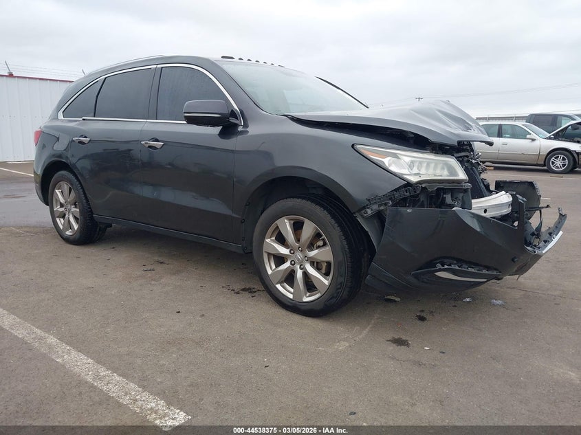 2015 Acura Mdx Advance Pkg W/Entertainment Pkg
