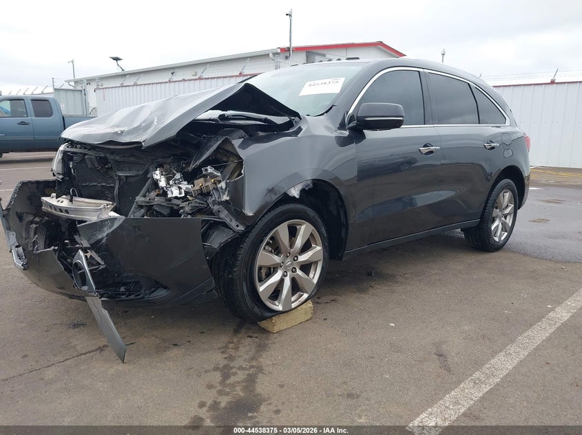 2015 Acura Mdx Advance Pkg W/Entertainment Pkg