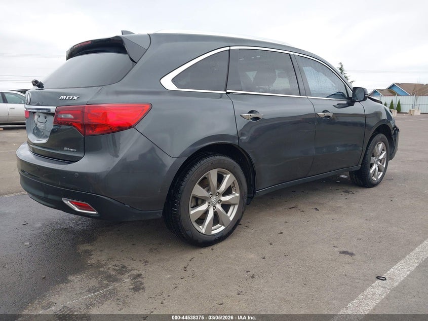 2015 Acura Mdx Advance Pkg W/Entertainment Pkg