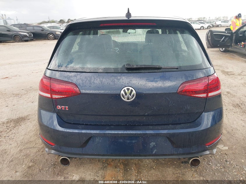 2019 Volkswagen Golf Gti 2.0T Autobahn/2.0T Rabbit Edition/2.0T S/2.0T Se VIN: 3VW6T7AU6KM003560 Lot: 44538388