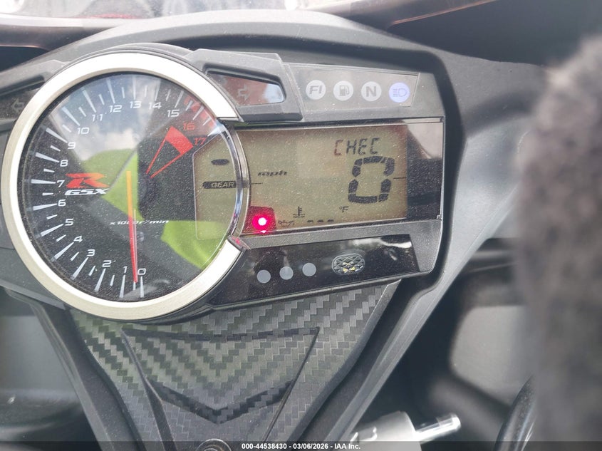 2025 Suzuki Gsx-R600 VIN: JS1GN7FA8S7100196 Lot: 44538430