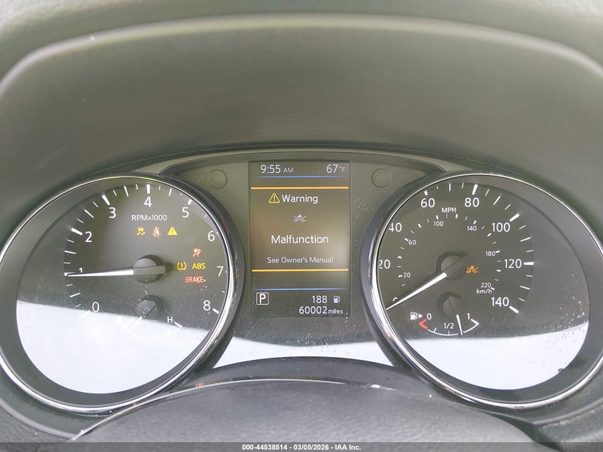 2018 Nissan Rogue Sv VIN: 5N1AT2MV0JC847867 Lot: 44538514