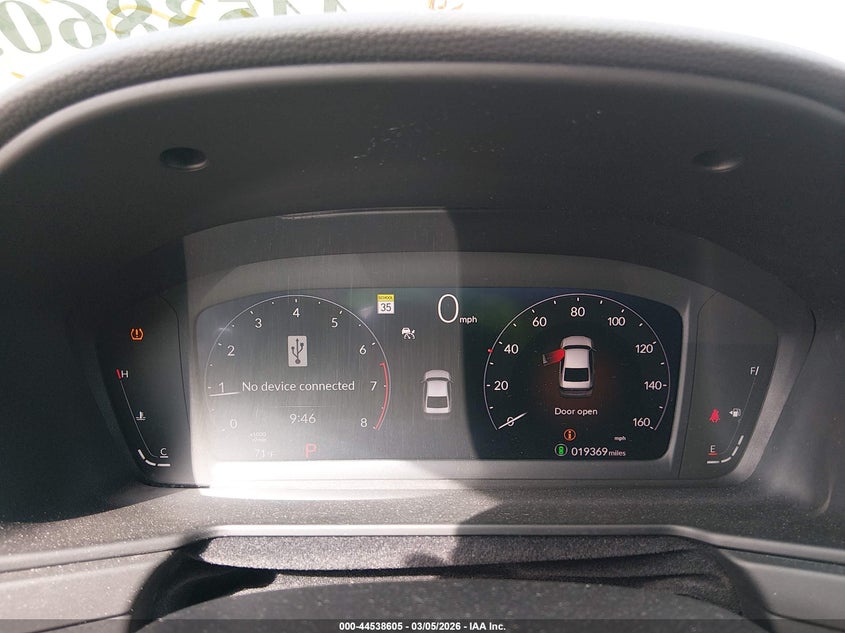 VIN 1HGCY1F39PA055338 2023 HONDA ACCORD EX