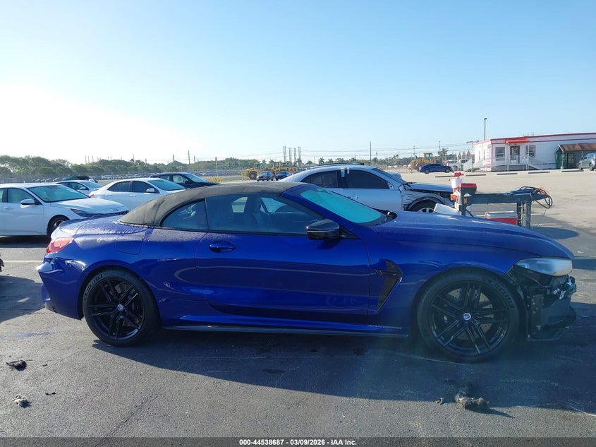 VIN WBSDZ0C02PCM59017 2023 BMW M8 CABRIOLET COMPETITION