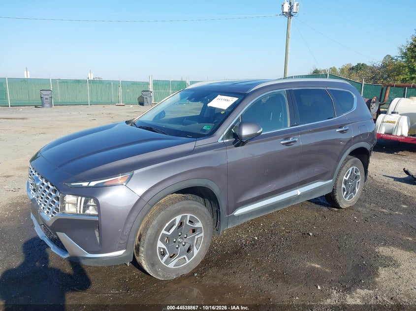 HYUNDAI SANTA FE HYBRID 2022 VIN KM8S2DA16NU016135