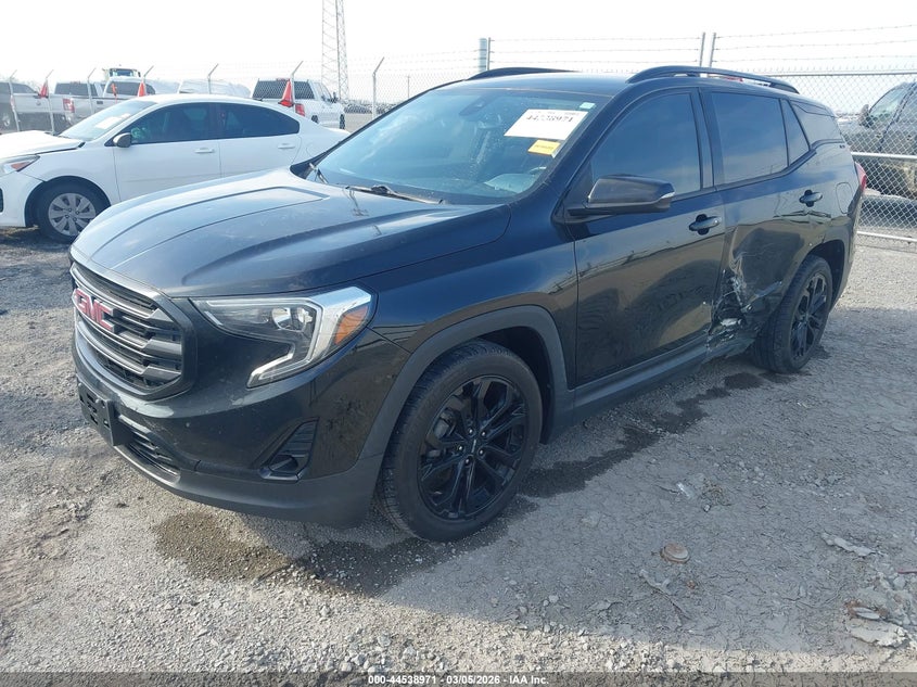 Vin: 3gkalpev3ll271347, lot: 45035794, gmc terrain fwd slt 20202