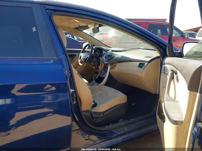 2013 HYUNDAI ELANTRA VIN KMHDH4AE3DU809515 nuotrauka 5