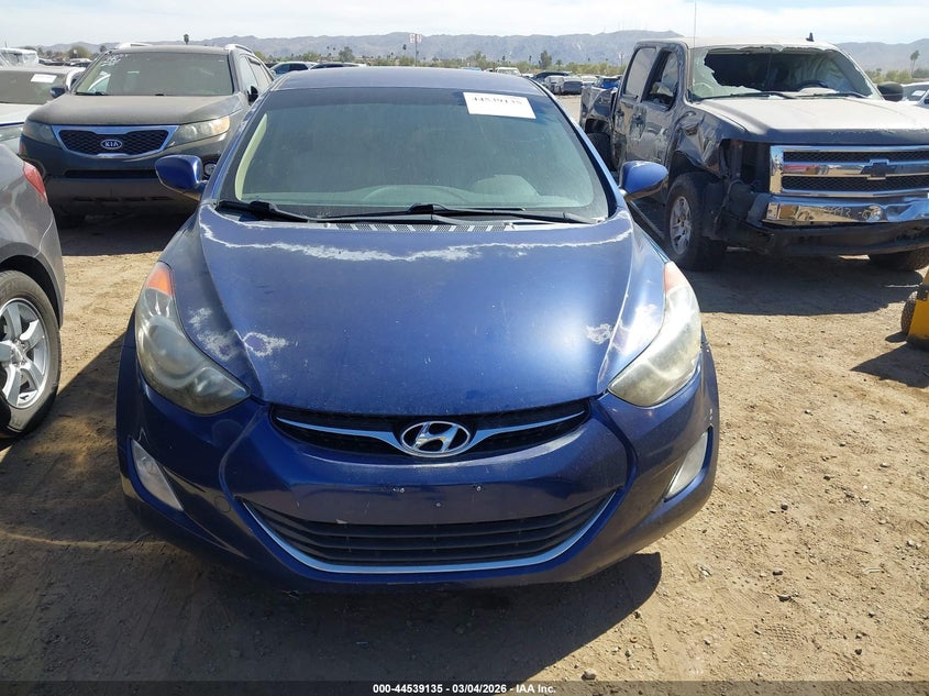 2013 HYUNDAI ELANTRA VIN KMHDH4AE3DU809515 nuotrauka 6