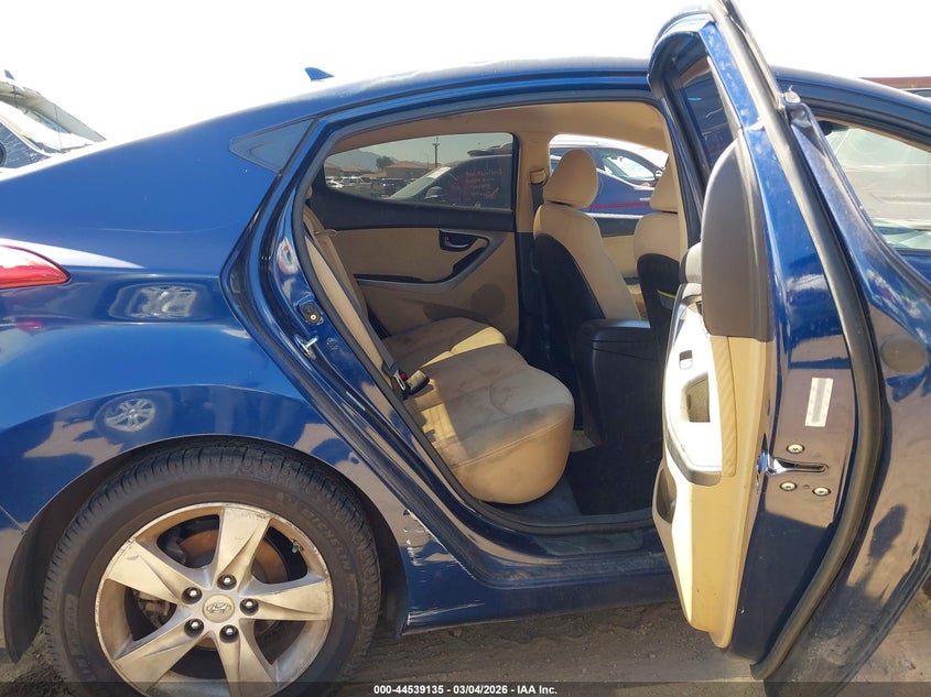 2013 HYUNDAI ELANTRA VIN KMHDH4AE3DU809515 nuotrauka 8