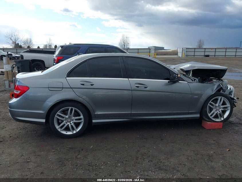 2012 Mercedes-Benz C 250 Sport VIN: WDDGF4HB6CR201577 Lot: 44539422