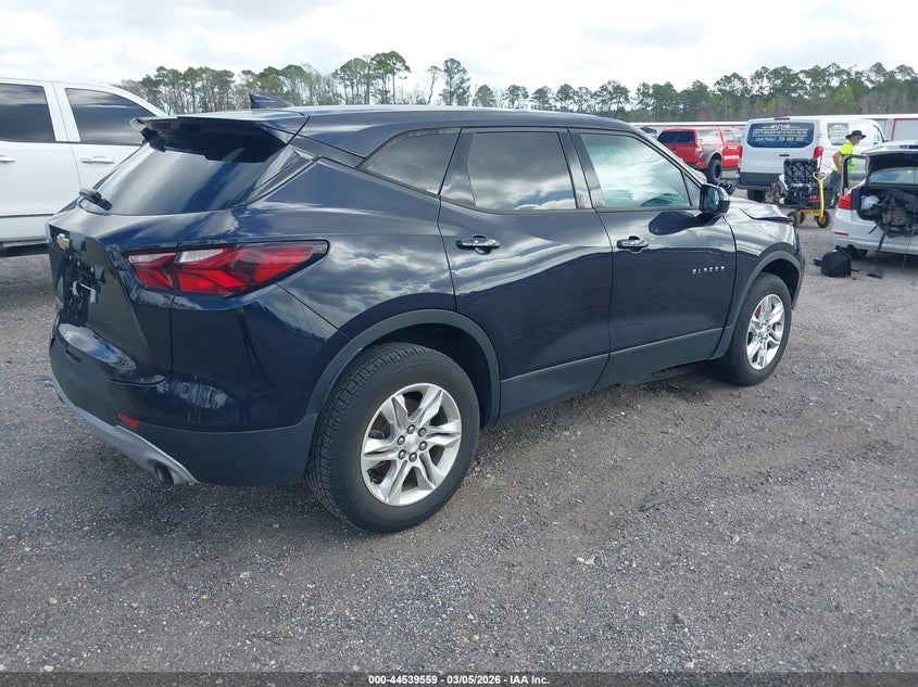 VIN 3GNKBBRA9LS548481 2020 CHEVROLET BLAZER FWD 1LT