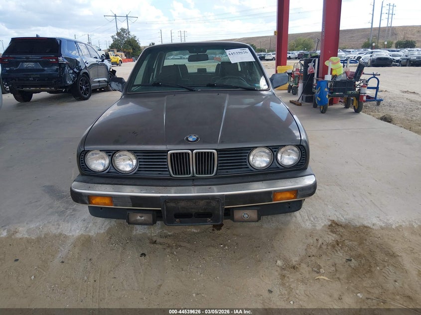 1987 BMW 325 I Automatic VIN: WBAAD2307H2445218 Lot: 44539626