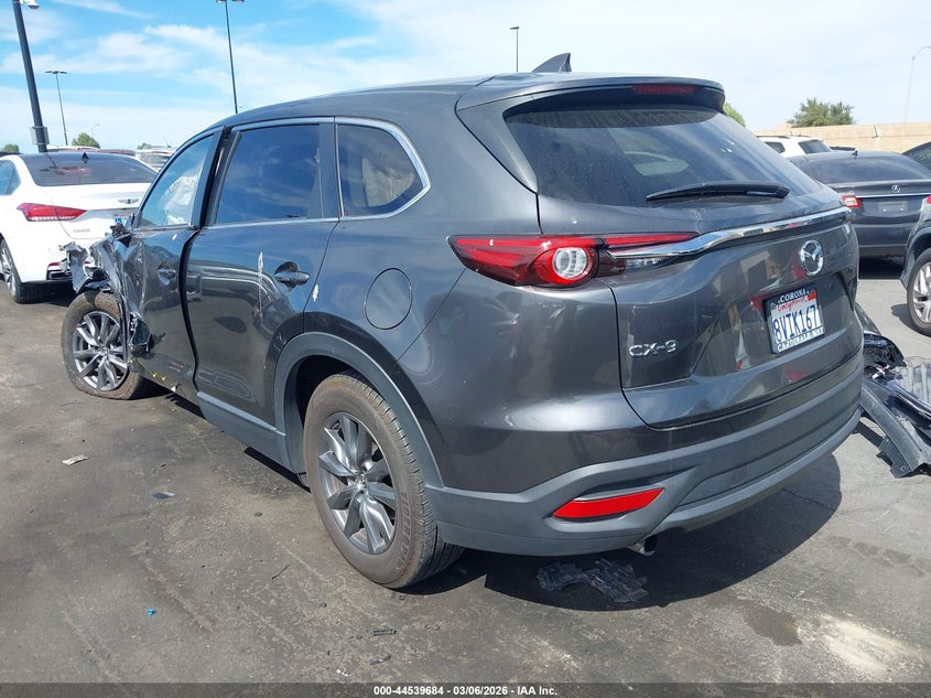 Vin: jm3tcaby0m0519737, lot: 45036507, mazda cx-9 sport 20213