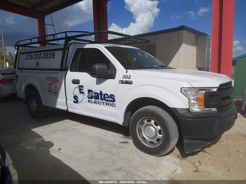 VIN 1FTMF1CB0JKD63648 2018 FORD F-150 XL/XLT