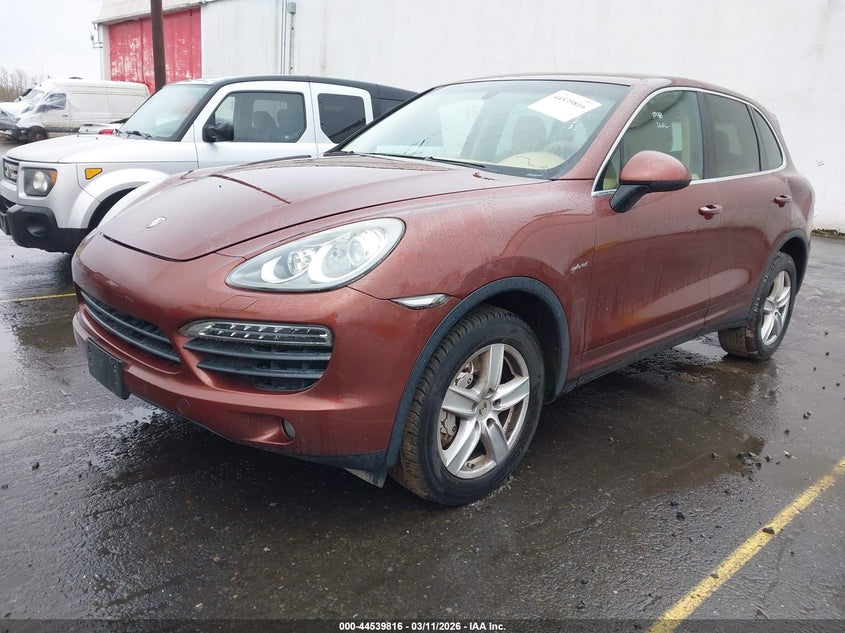 Vin: wp1ae2a29bla92775, lot: 45036639, porsche cayenne hybrid s 20112