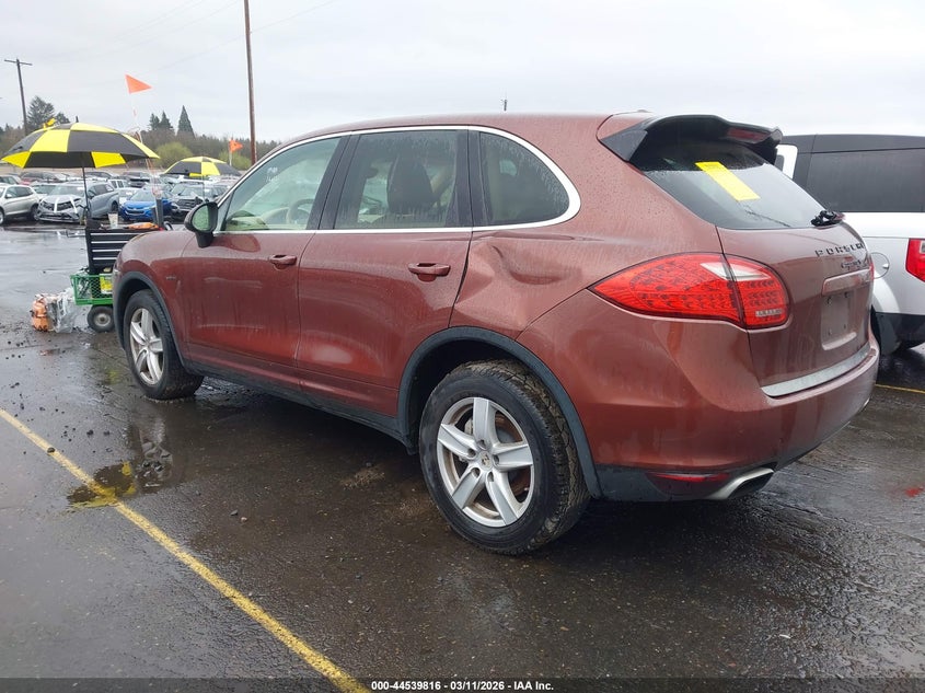 Vin: wp1ae2a29bla92775, lot: 45036639, porsche cayenne hybrid s 20113