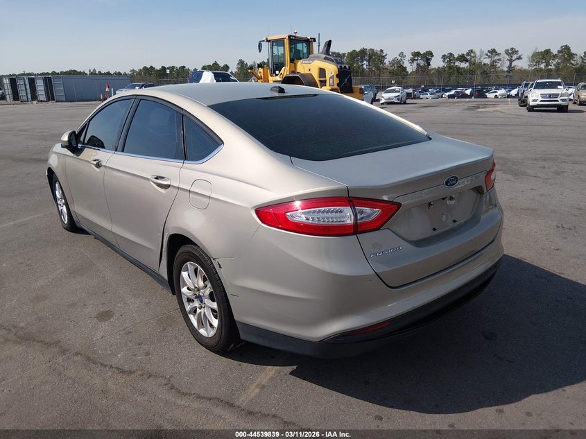 Vin: 3fa6p0g7xfr296894, lot: 45036662, ford fusion s 20153
