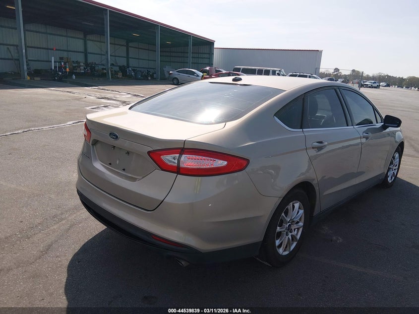 Vin: 3fa6p0g7xfr296894, lot: 45036662, ford fusion s 20154